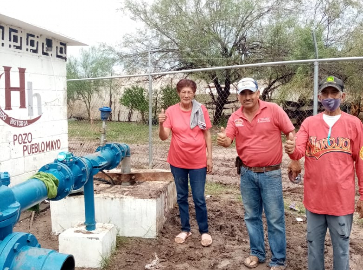 Oomapasn cede a presiones y regresa servicio de agua a Pueblo Mayo